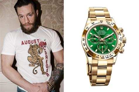 mcgregor wearing a fake hublot|Conor McGregor Admits He Used to Wear Knockoff Rolexes.